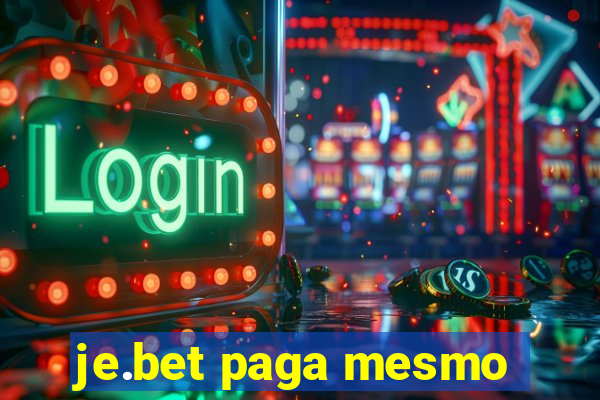 je.bet paga mesmo